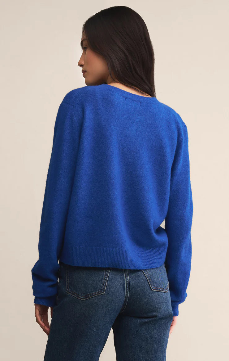 Z Supply Medina Cardi in Nautical from Waterlily