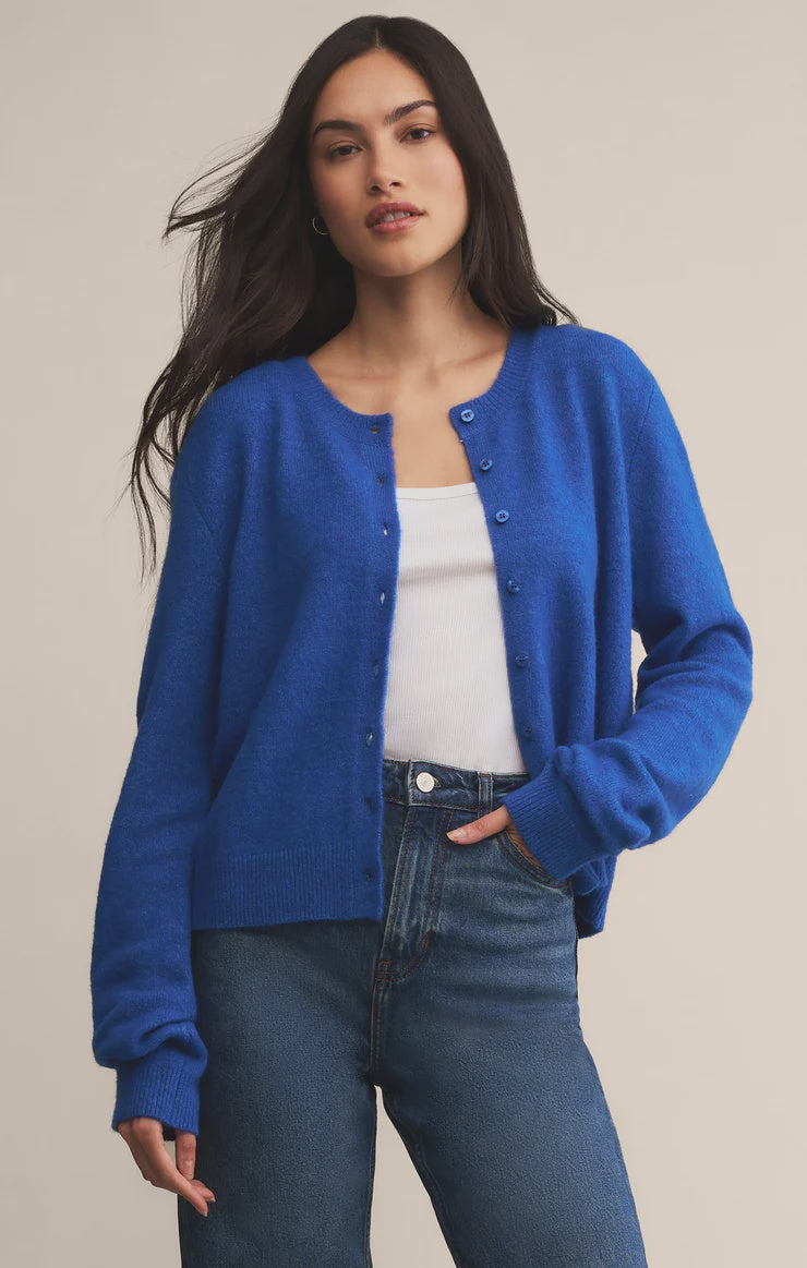 Z Supply Medina Cardi in Nautical from Waterlily