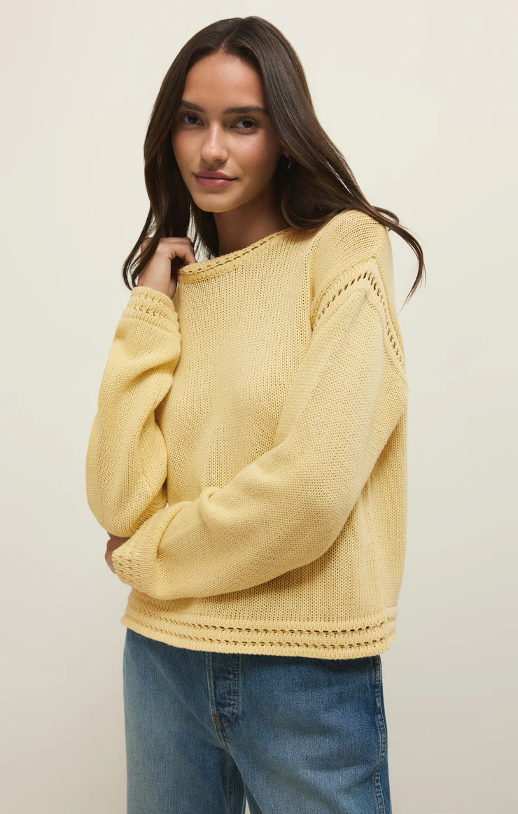 Z Supply's Bellami Sweater at waterlilyshop.com