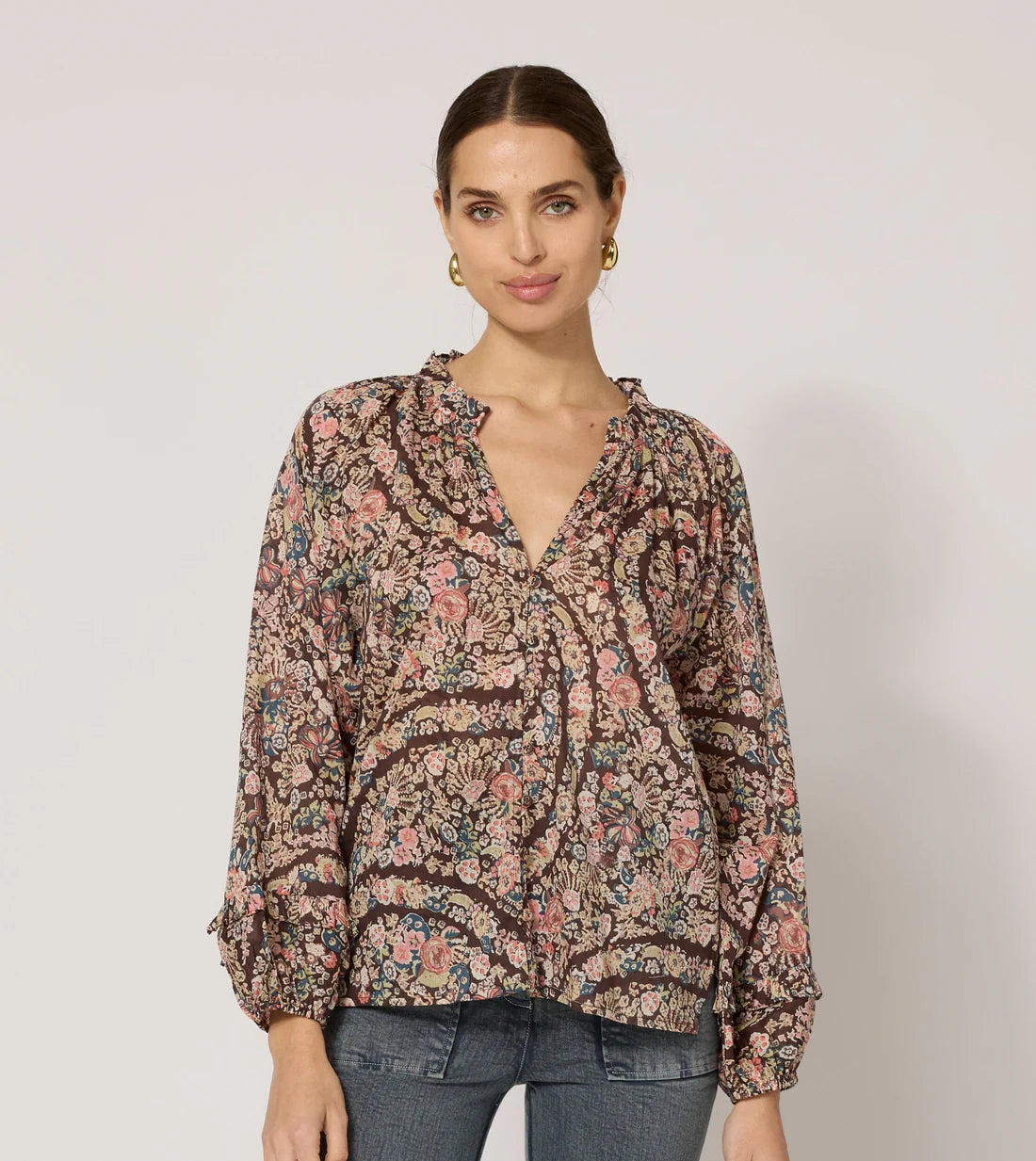 Alicia Blouse from Cleobella at waterlilyshop.com