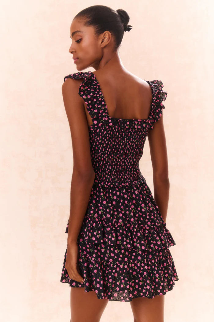 Aline Pink Noir Dress