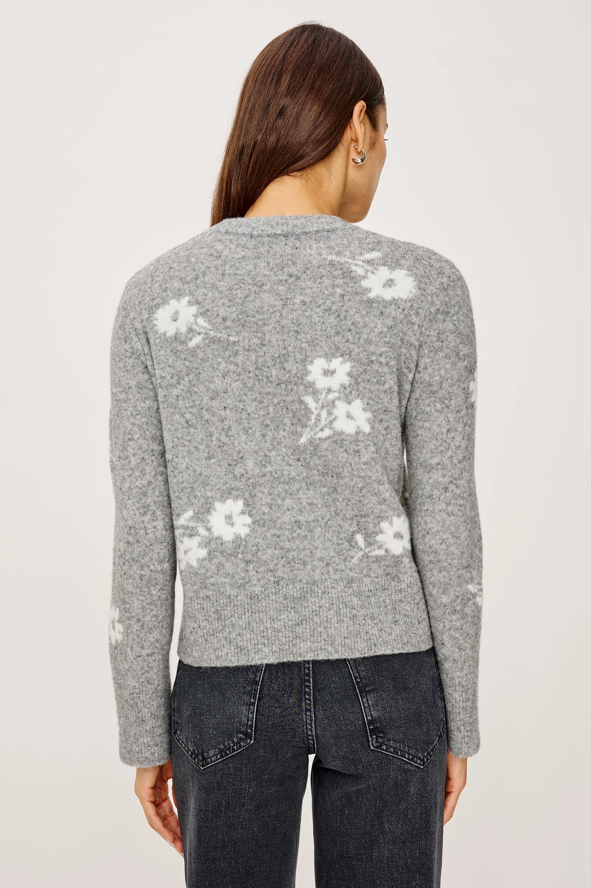 Anise Sweater in Heather Floral