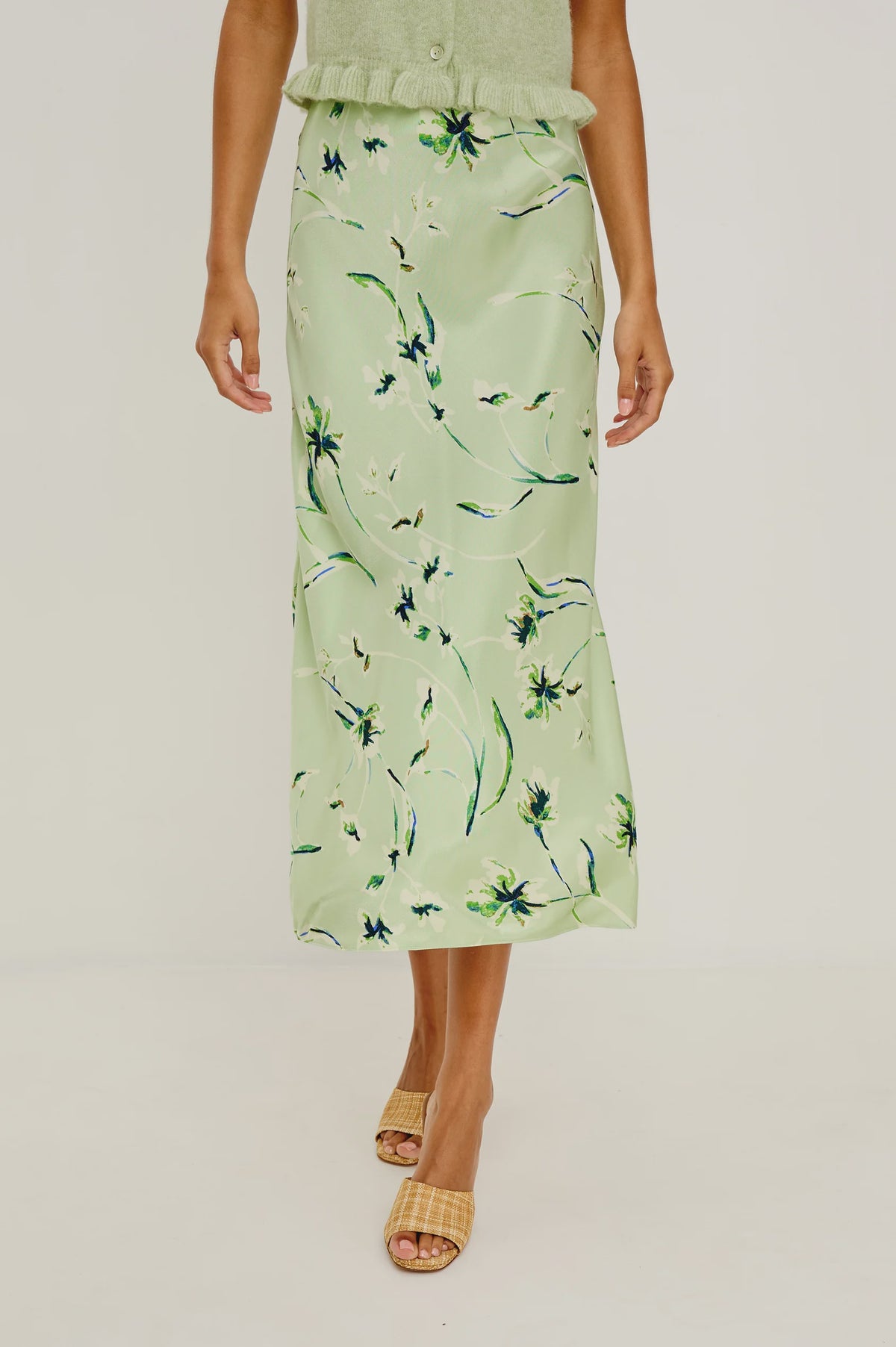 Anya Skirt in Mint Linnea