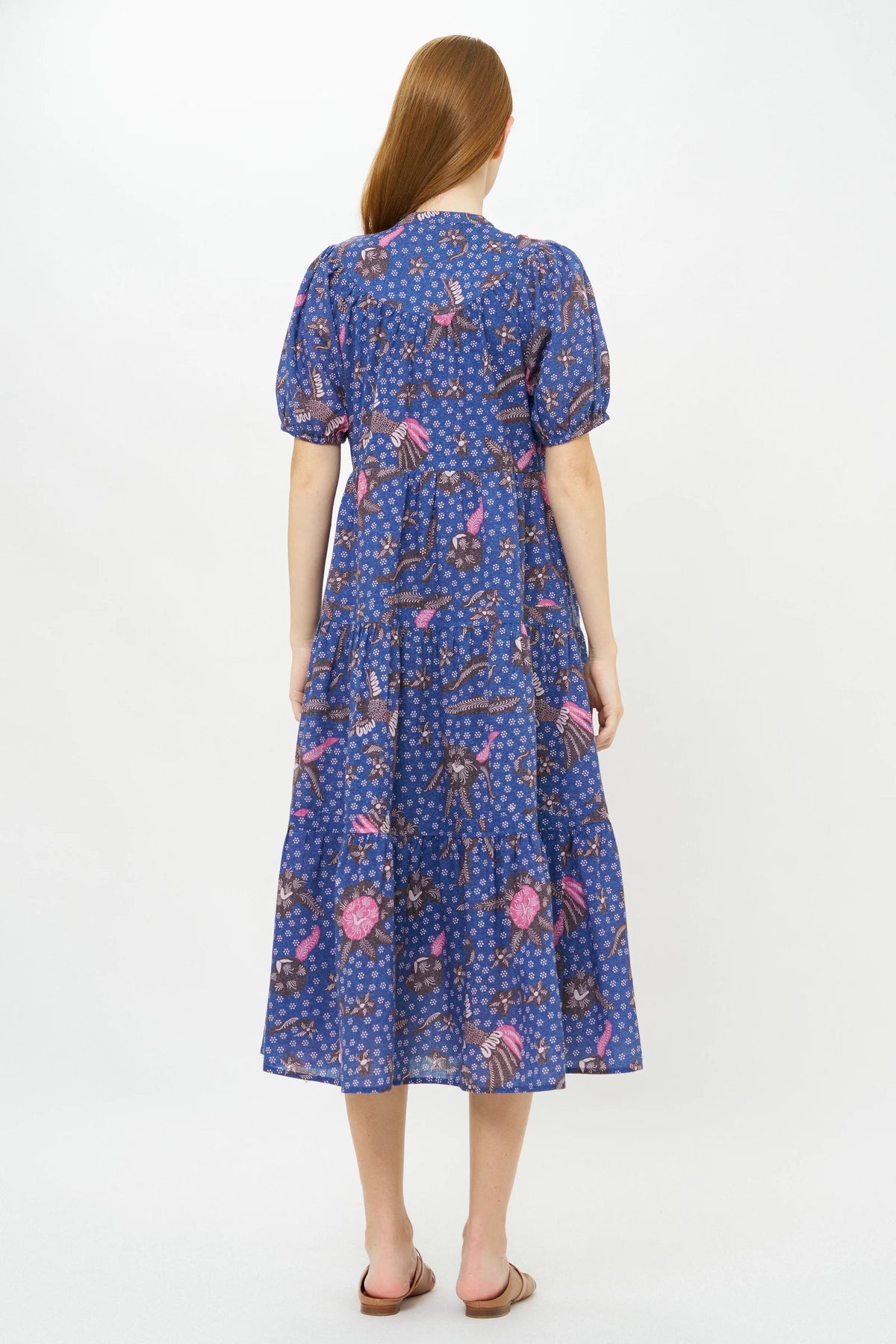 Tiered Bali Midi Dress