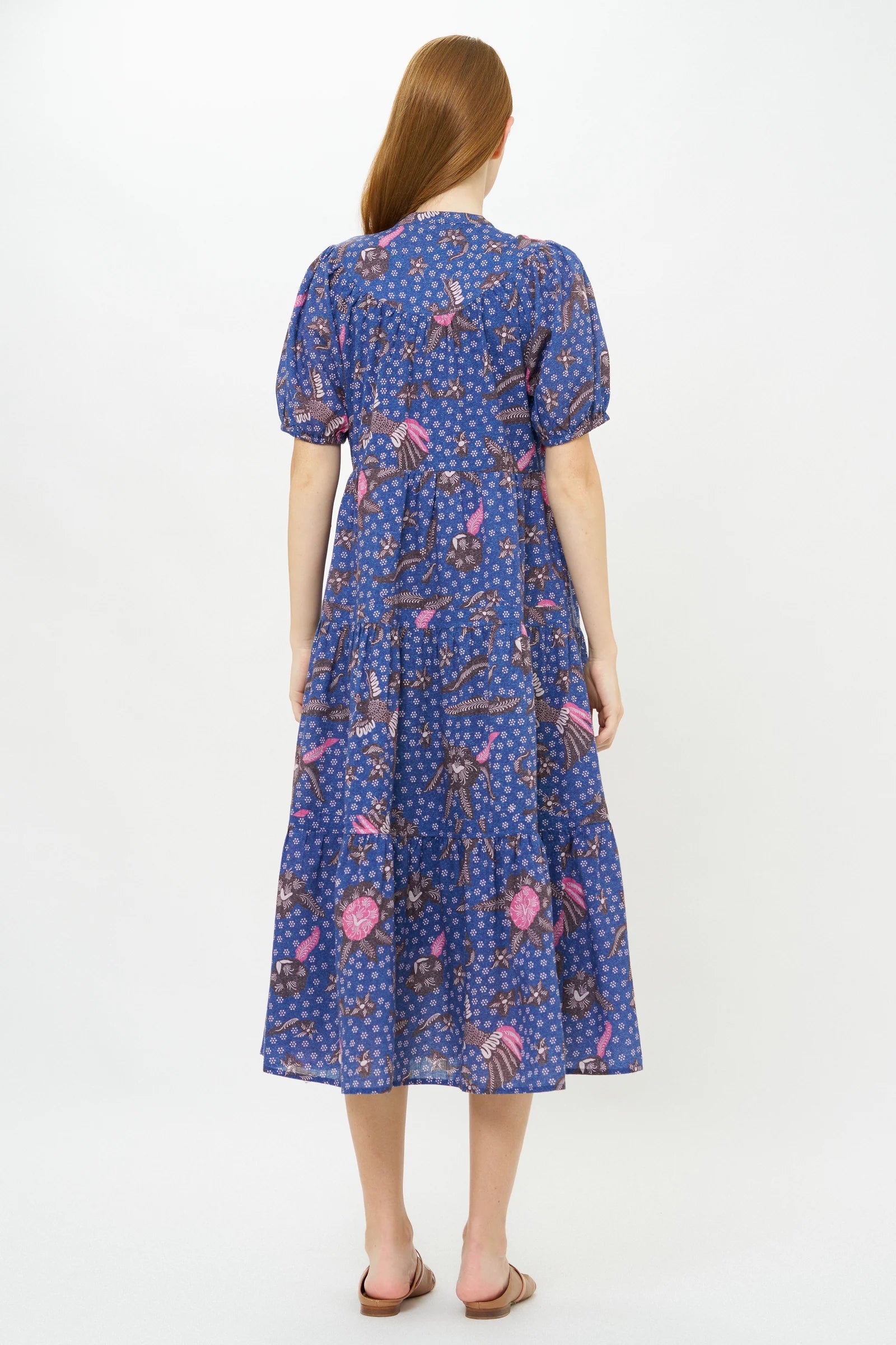 Tiered Bali Midi Dress Tiered Bali Midi Dress