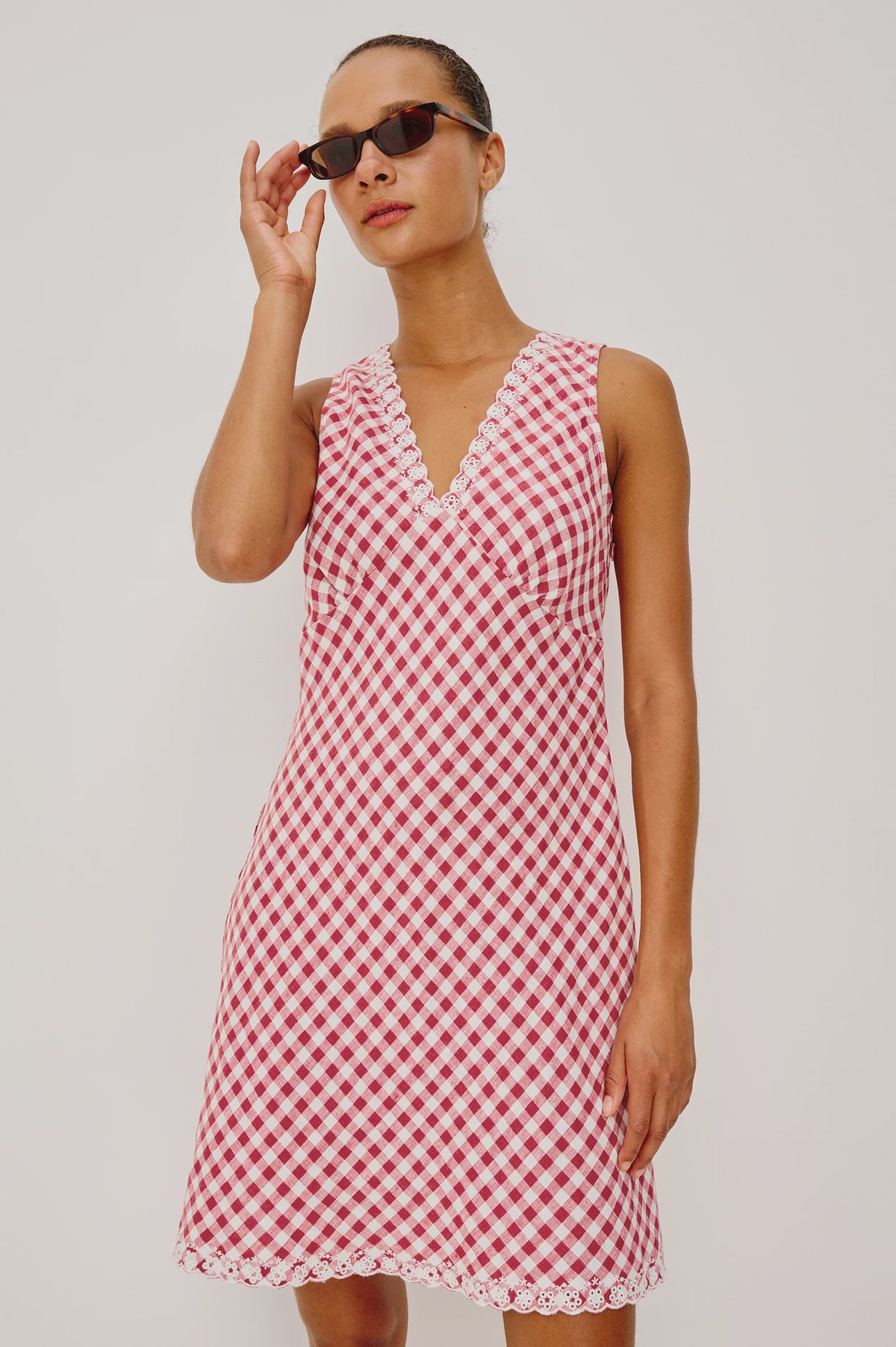 Bex Dress in Picnic Check