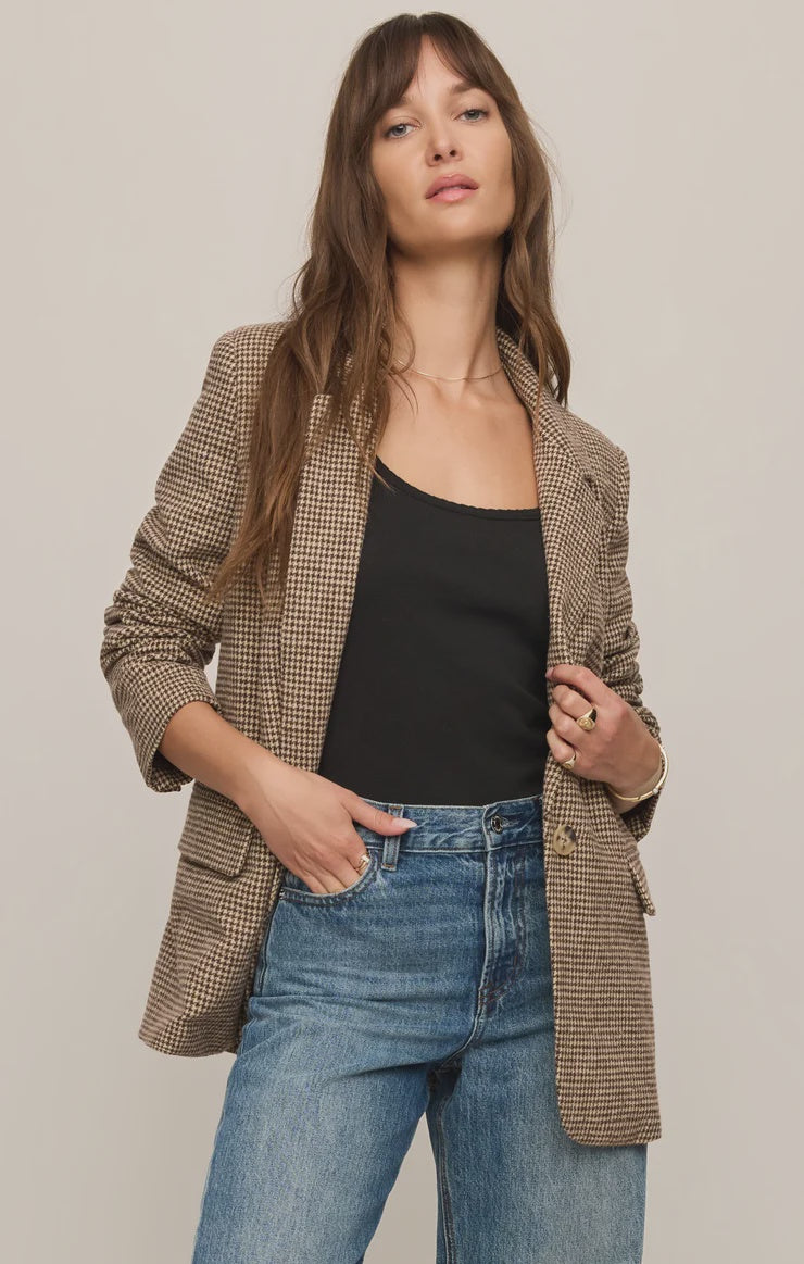 Evan Check Blazer