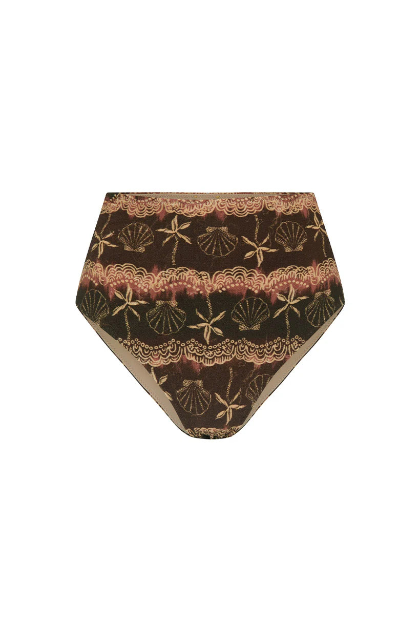 Mermaid Cove High Waisted Bottom