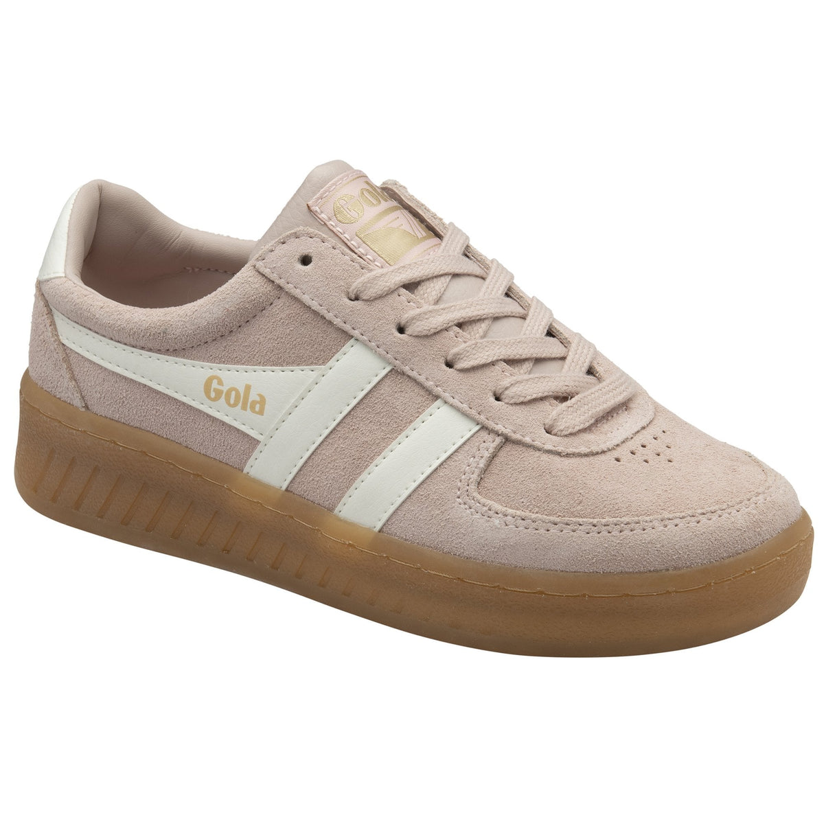 Grandslam Suede in Cameo/Off White