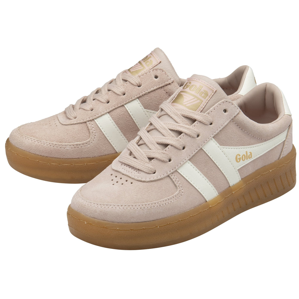 Grandslam Suede in Cameo/Off White