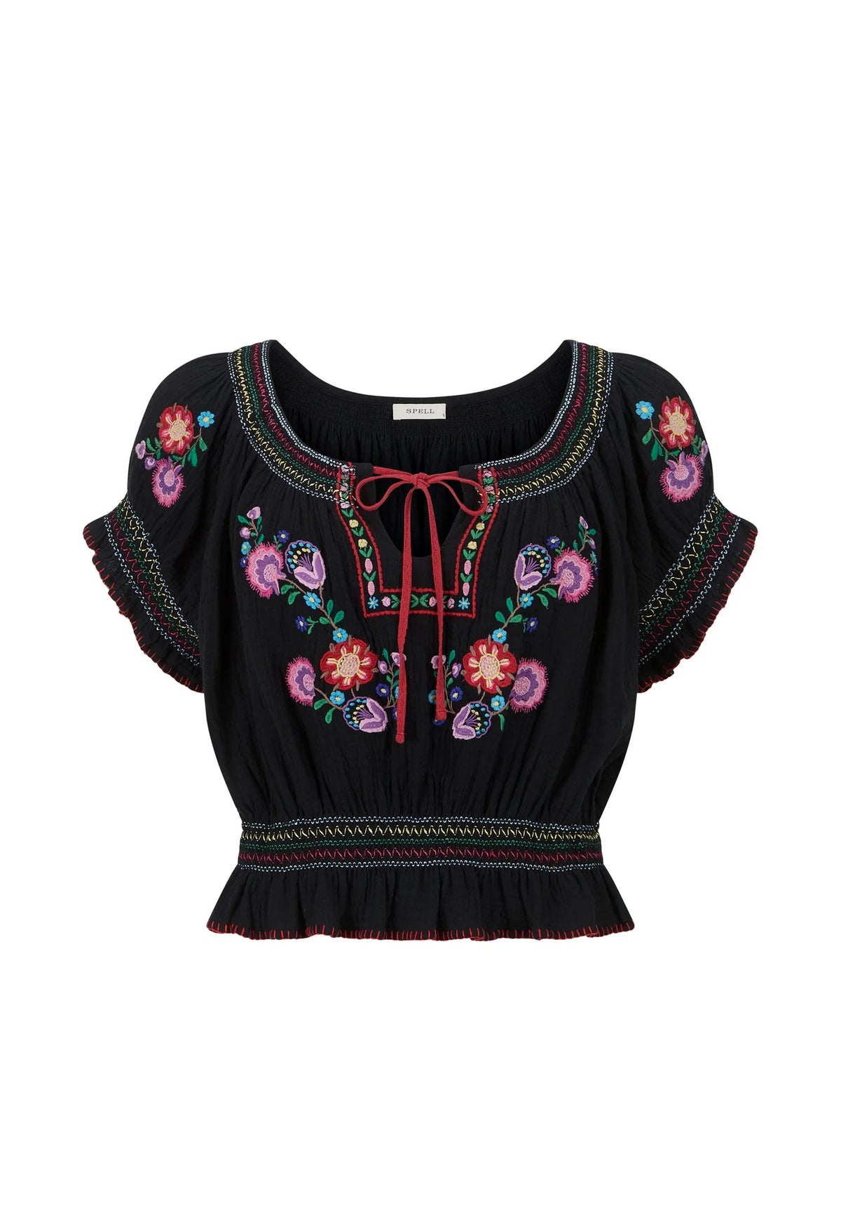 Feliz Crop Blouse