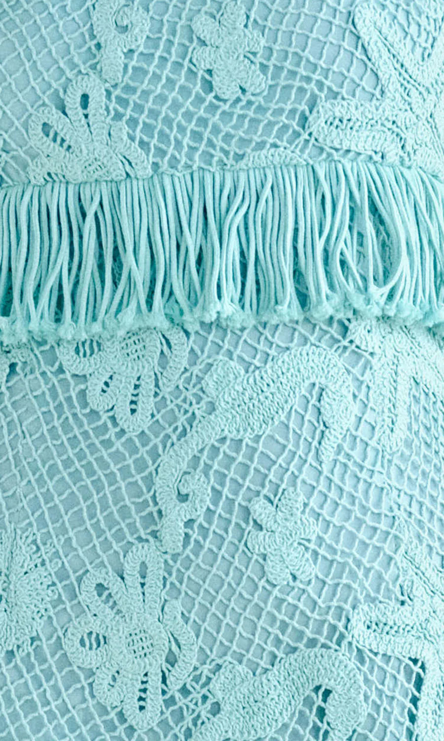 Caitriona Dress in Fisherman Netting