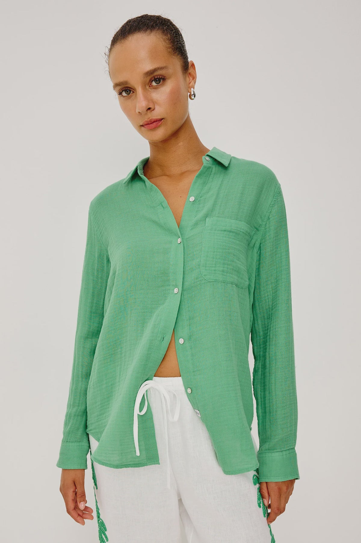 Ellis Shirt in Clover