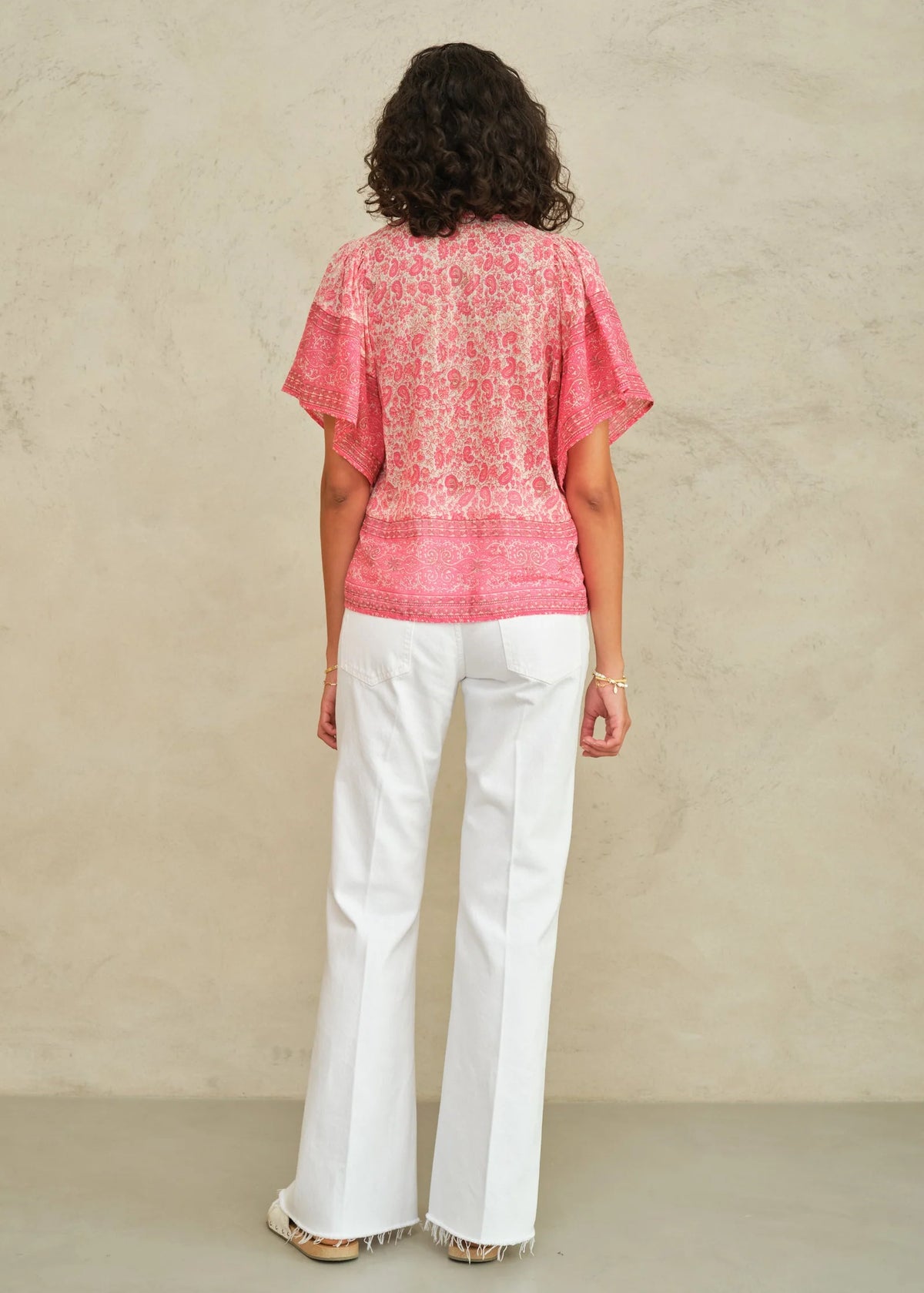 Esti Print Short Sleeve Top