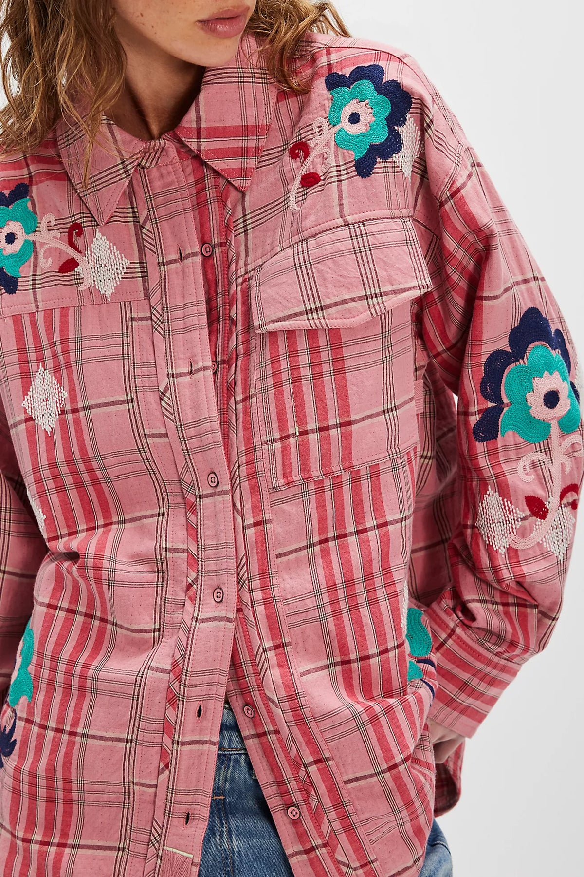 Embroidered Sashiko Shirt