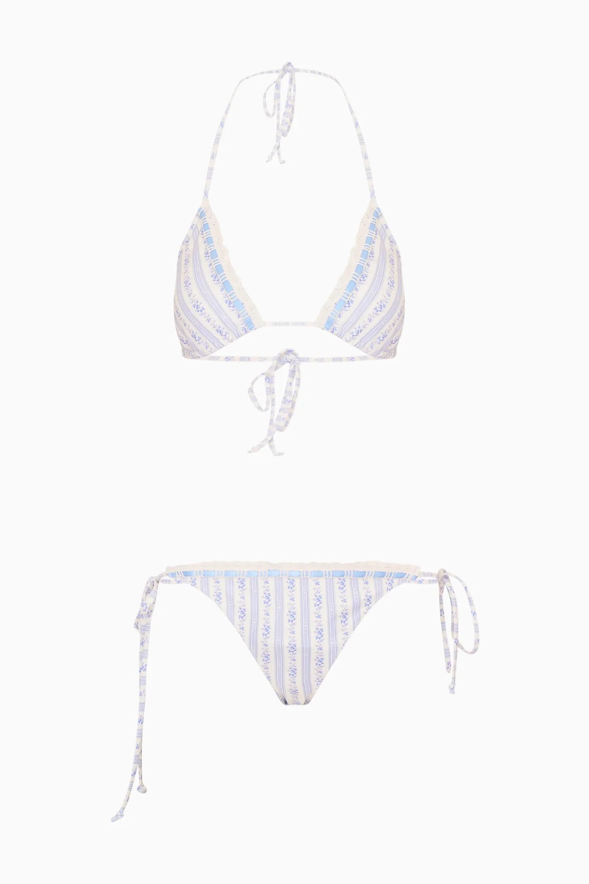 Harbor Bikini in Denim Sky