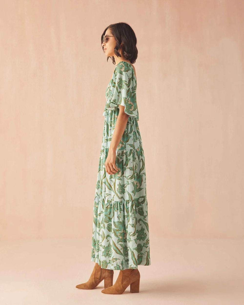 Holis Maxi Dress in Anissa Moss