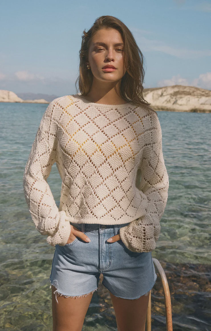 Hullen Crochet Sweater