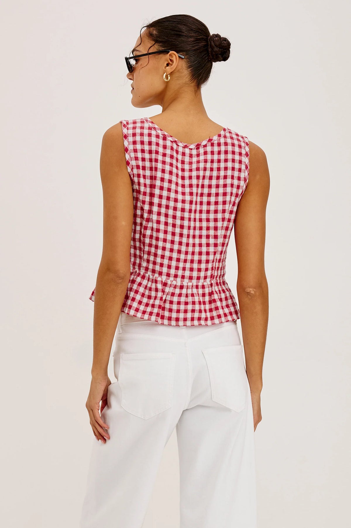 Jonah Top in Picnic Check