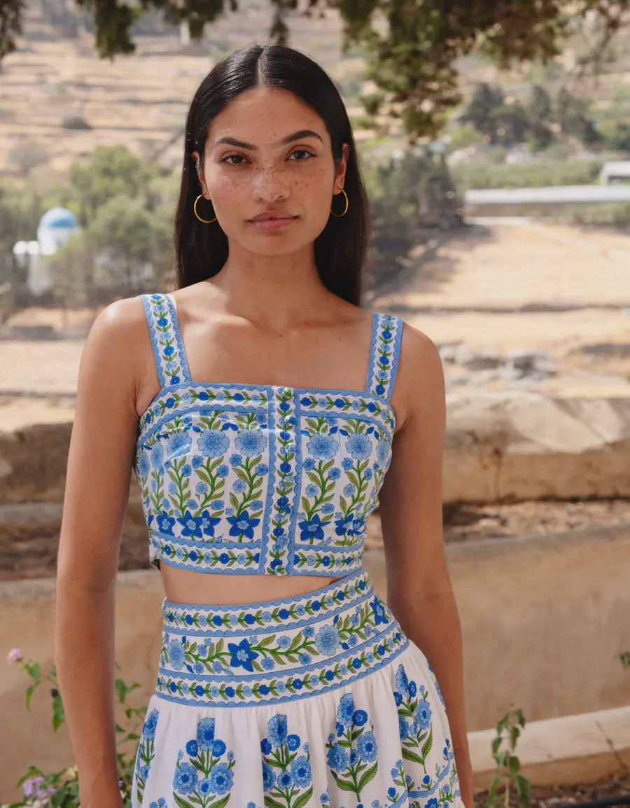 Lapis Meadow Immy Top