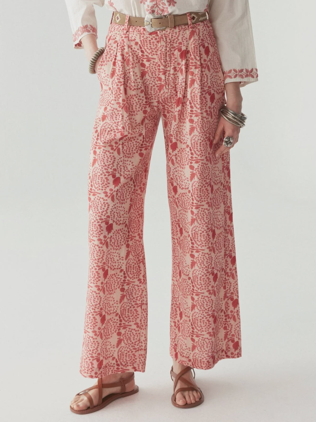 The Lolo Pants in Pink Martini