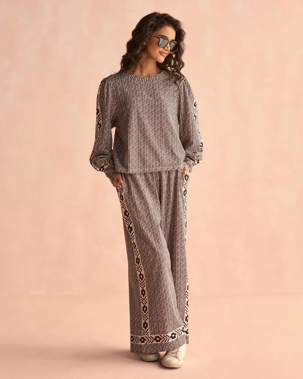 Reese Pant in Blakely Sesame