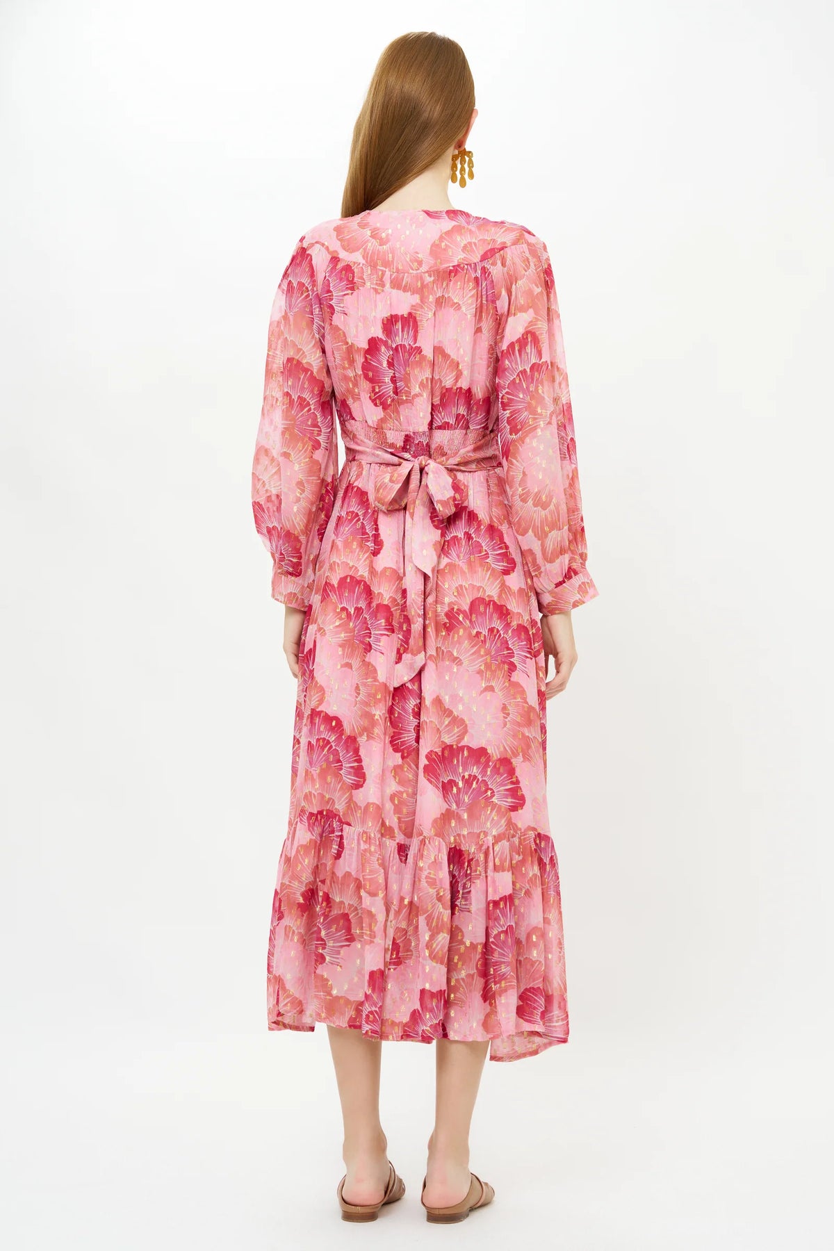 Madrid Blush Tie Back Maxi