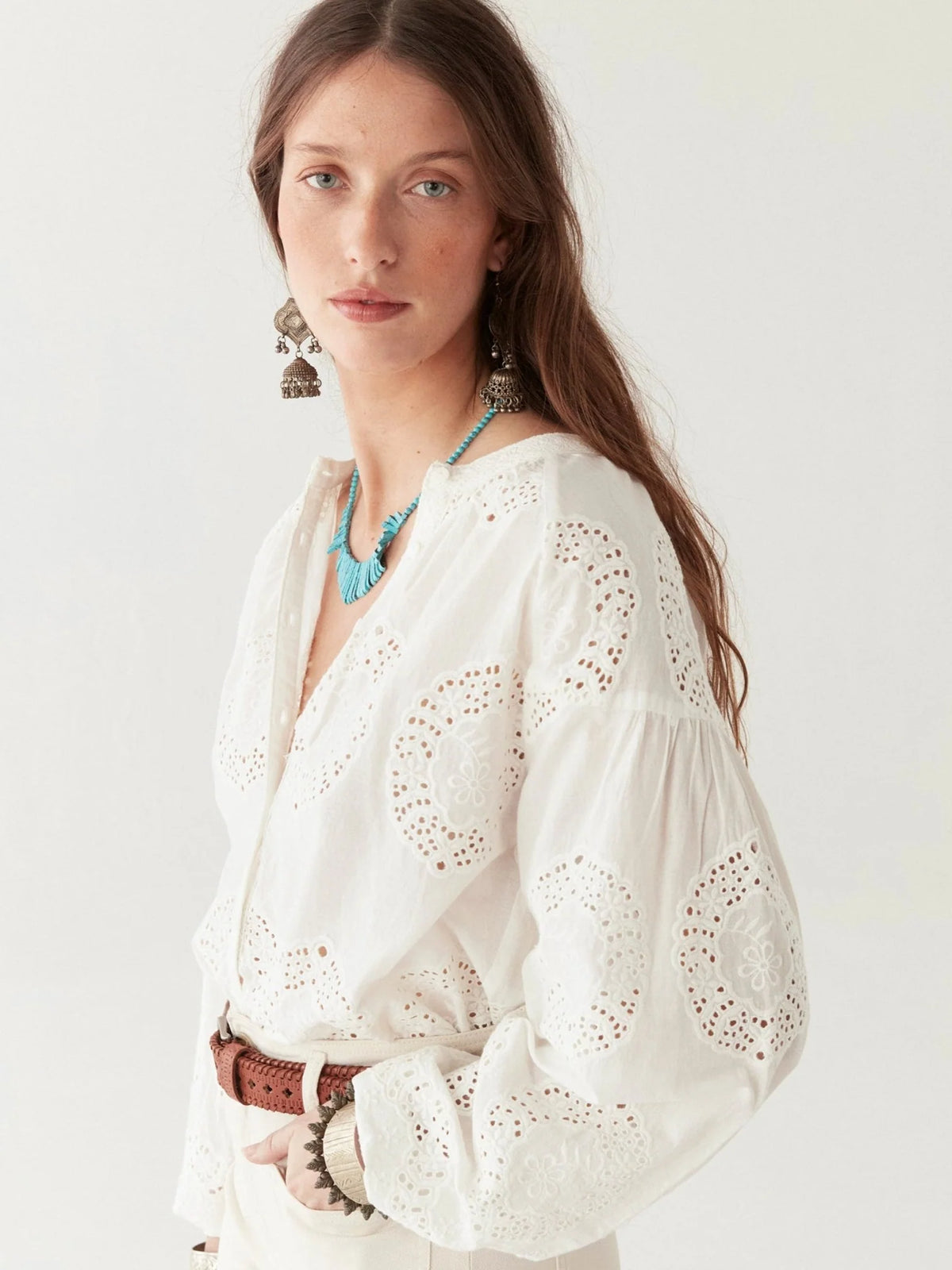 Bath Rose Margaret Blouse