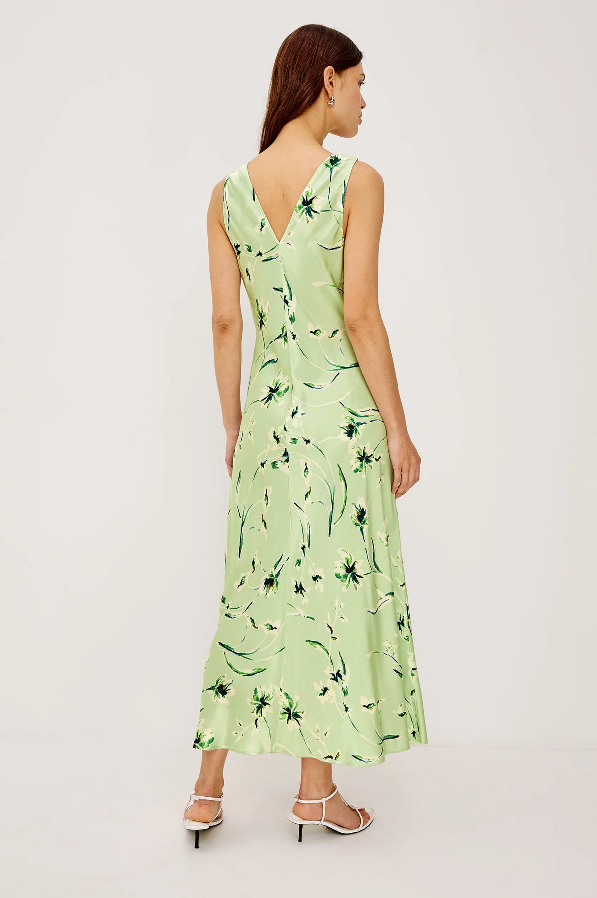 Camellia Dress in Mint Linnea