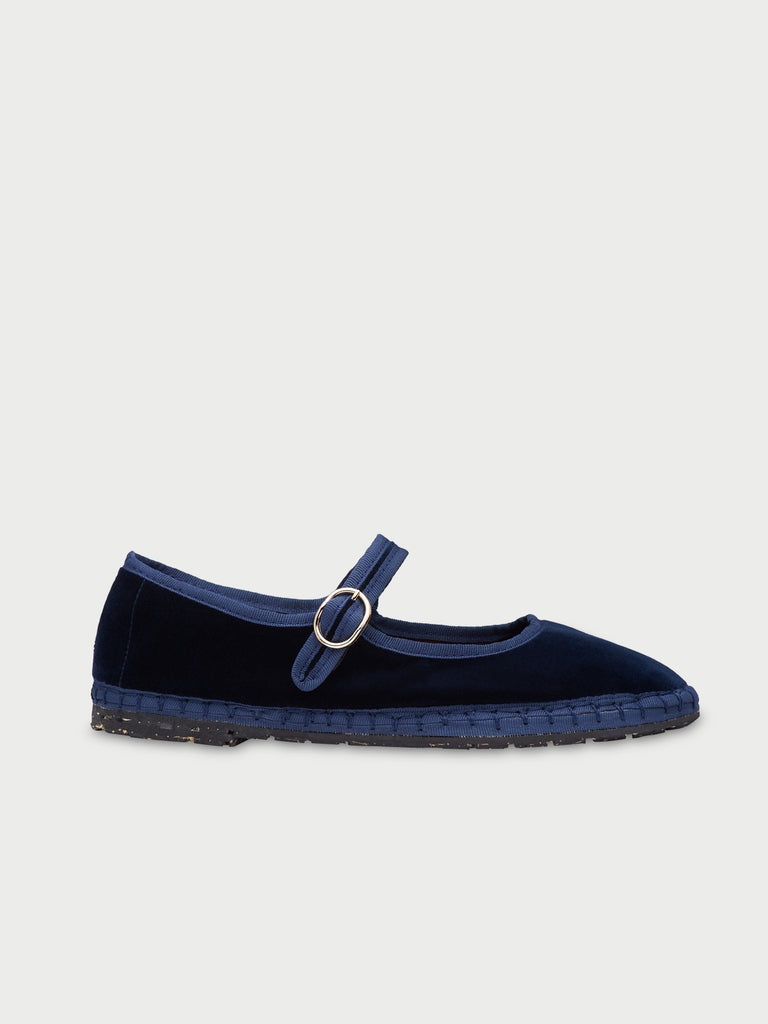 Molly Velvet Mary Janes