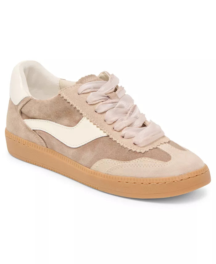 Notice Dark Taupe Suede Sneakers