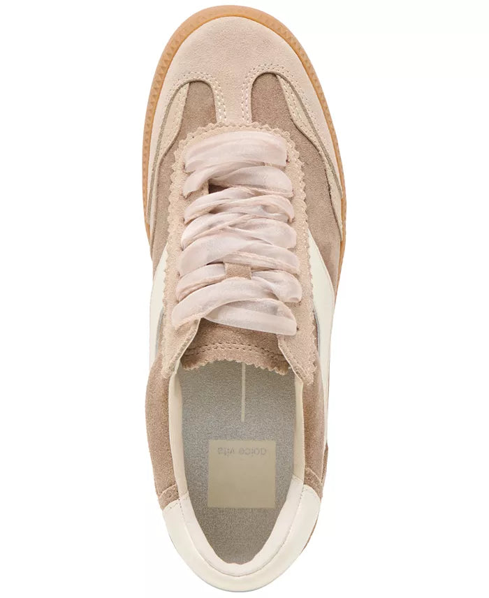 Notice Dark Taupe Suede Sneakers