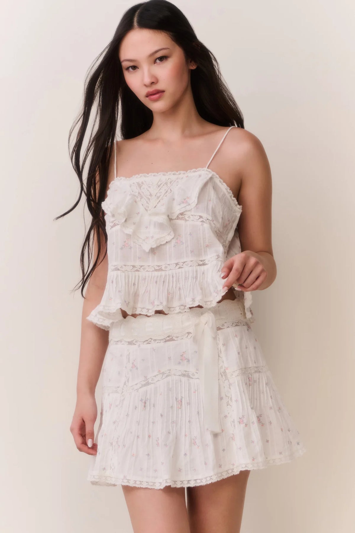 Willa Skirt in Sunbleached Meadow