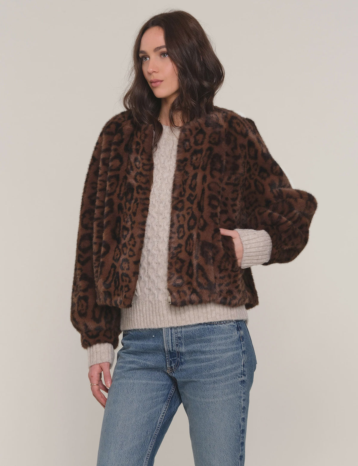 Patty Leopard Coat
