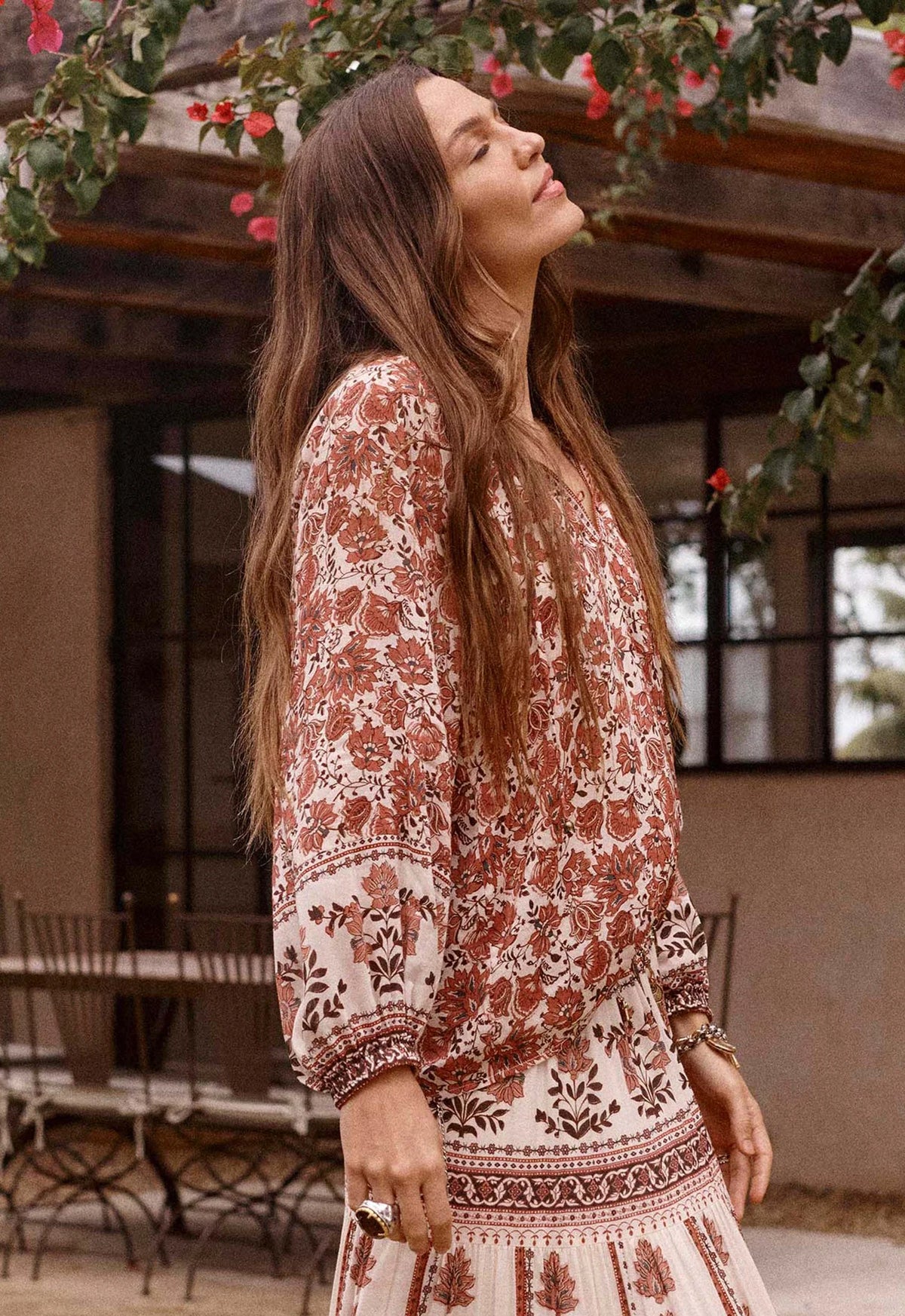 Petalwood Blouse