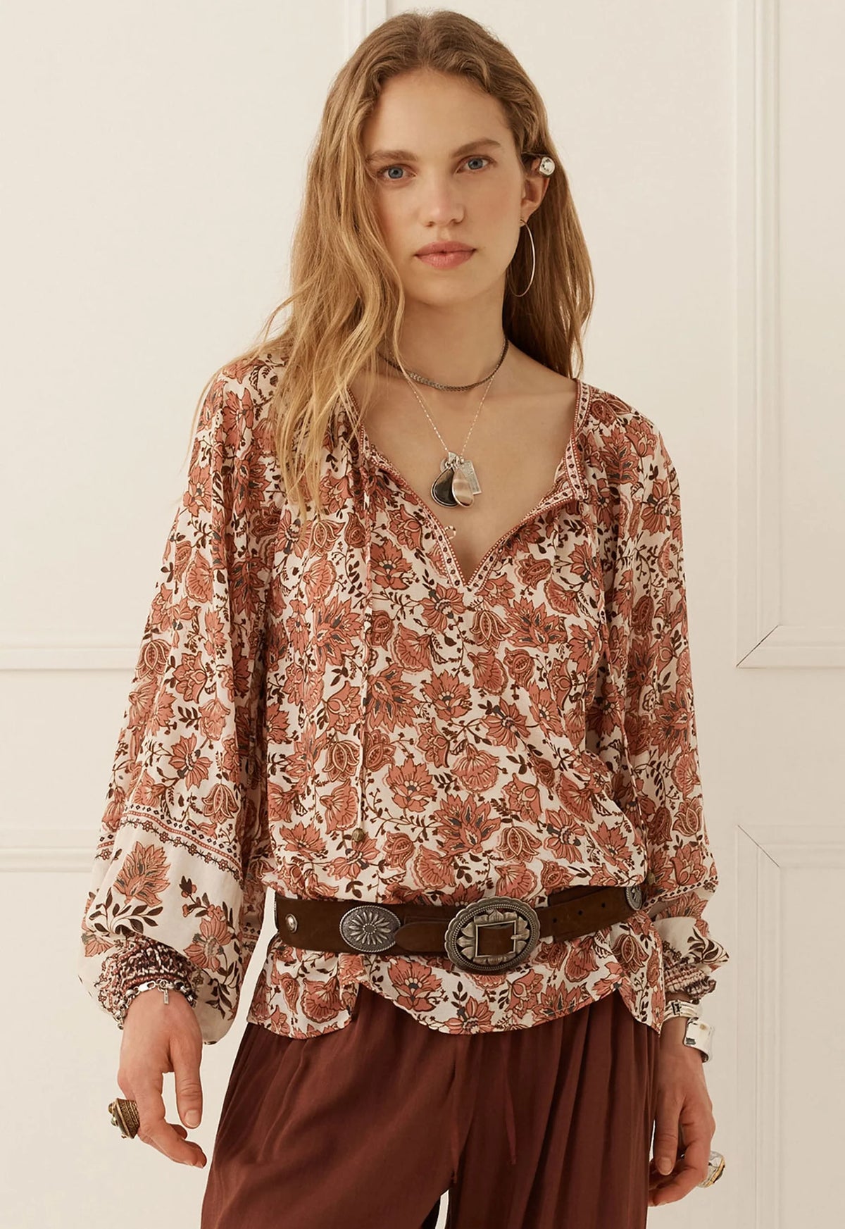 Petalwood Blouse