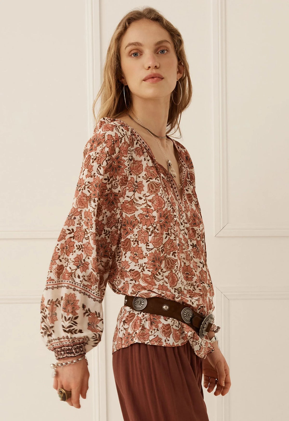Petalwood Blouse