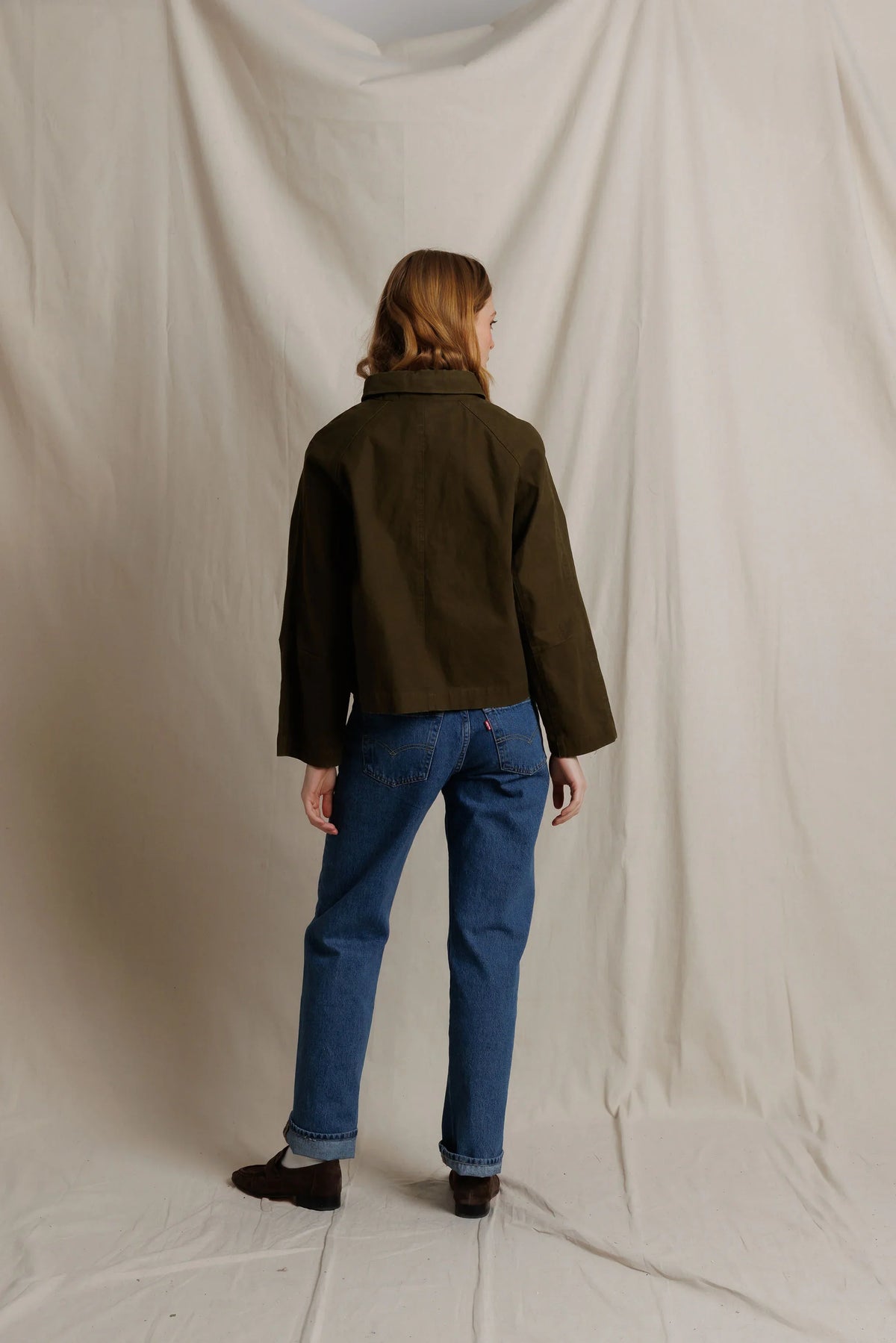 Raine Cotton Canvas Utility Jacket