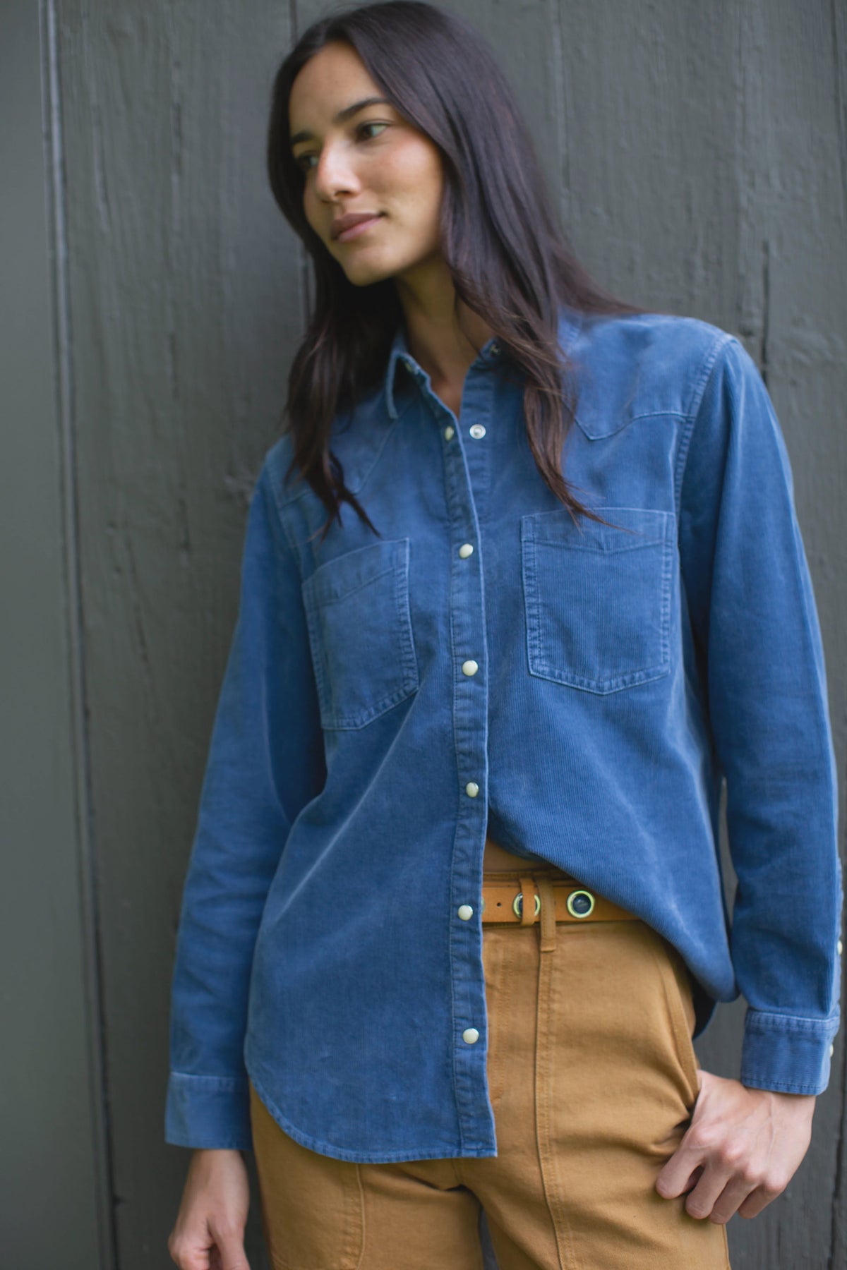 Corduroy Western Shirt