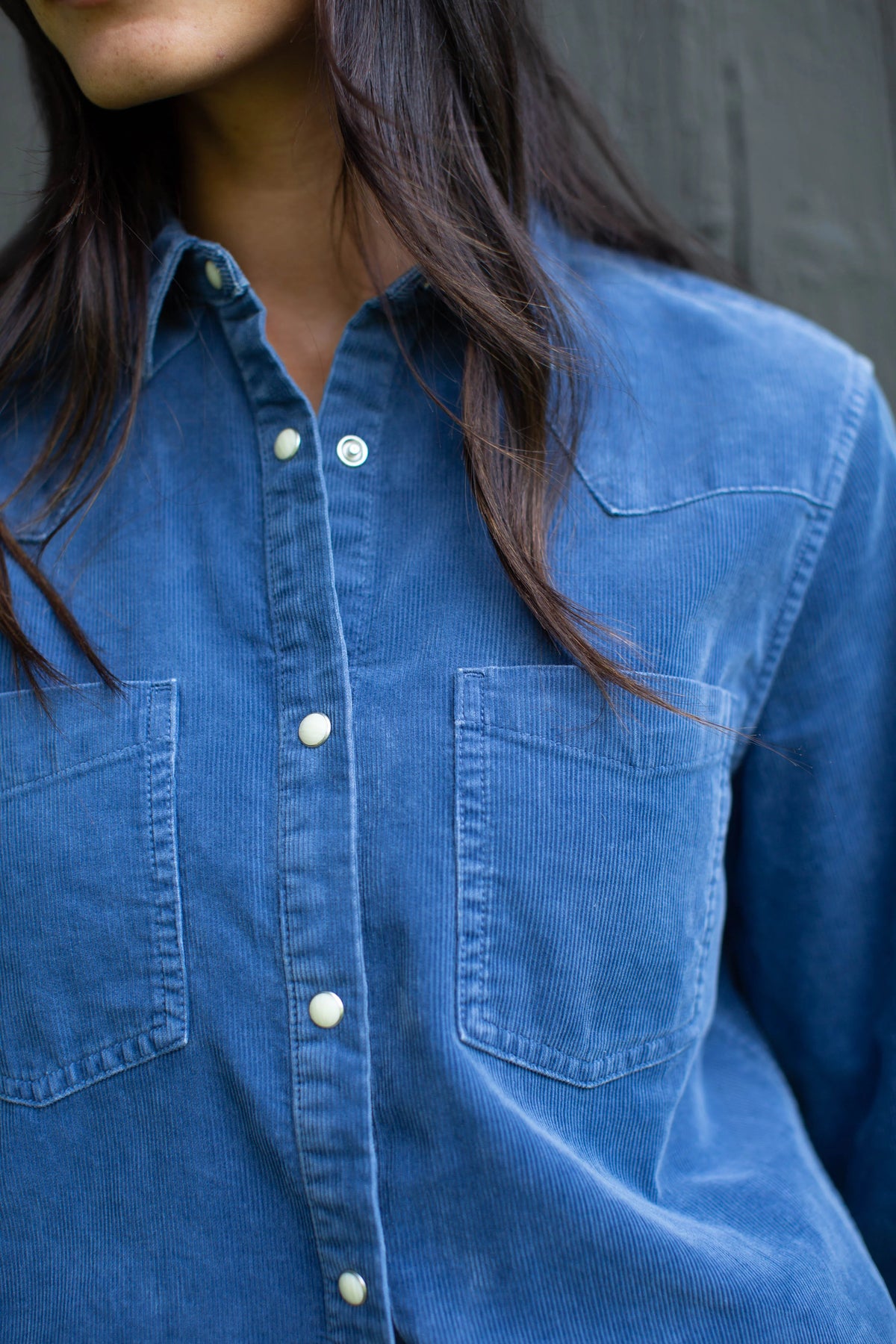 Corduroy Western Shirt