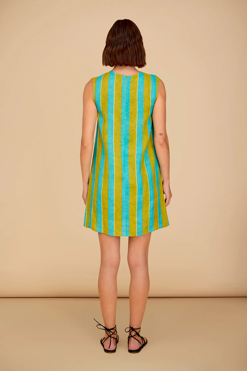 Wynn Dress in Citrus Stripe